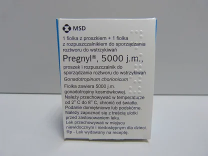 Pregnyl 5000 i.u. HCG MSD