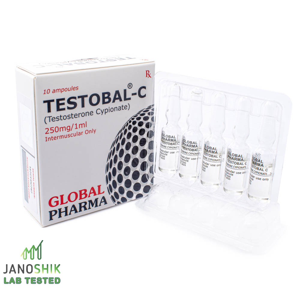Testosterone Cypionate TESTOBAL-C 250mg 10x1ml Global Pharma