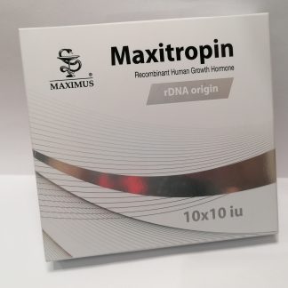 Maxitropin Hormon wzrostu Maximus 10x10IU