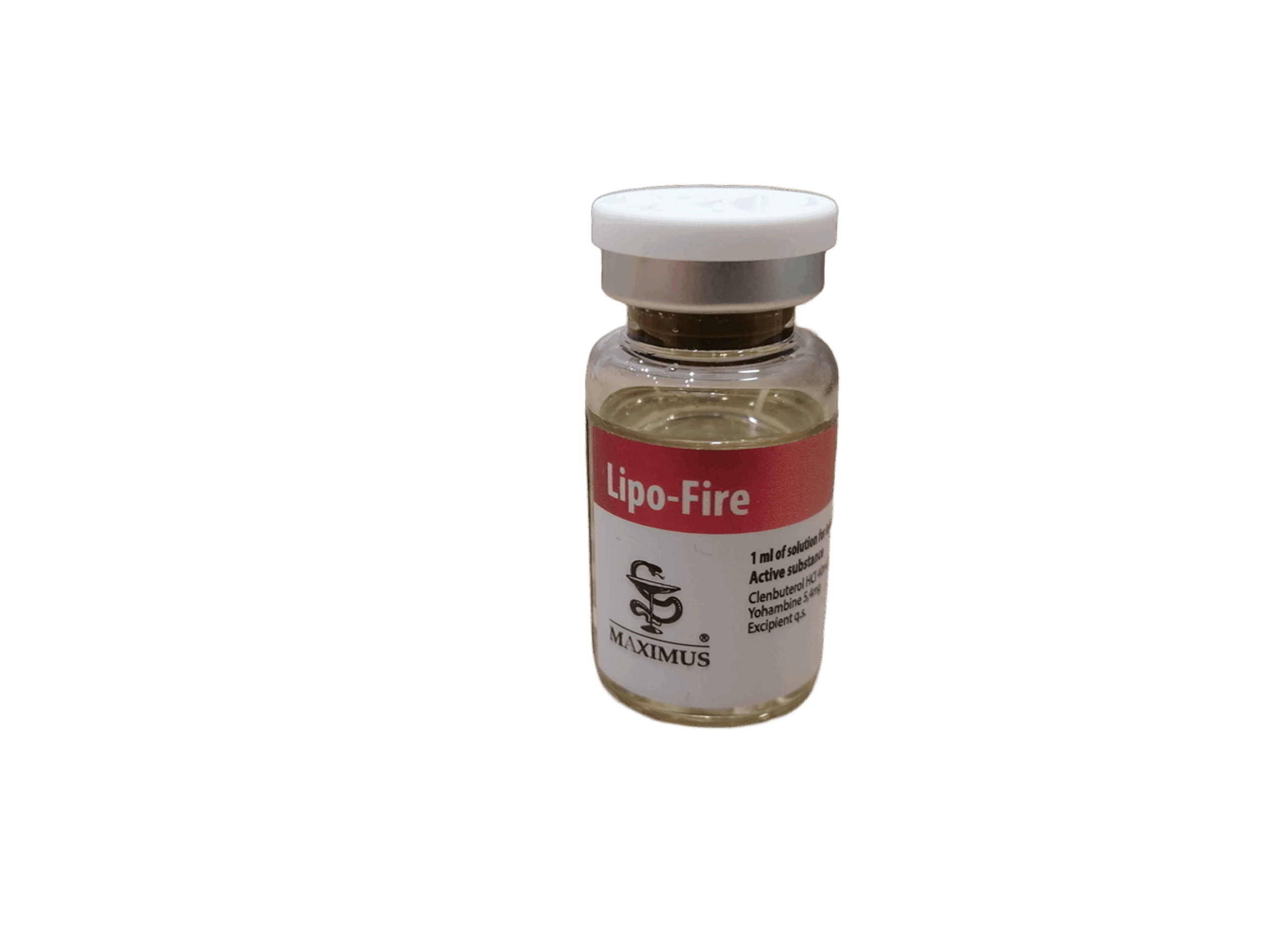 Lipo-Fire Clenbuterol HCL + Yohimbine 10ml Maximus